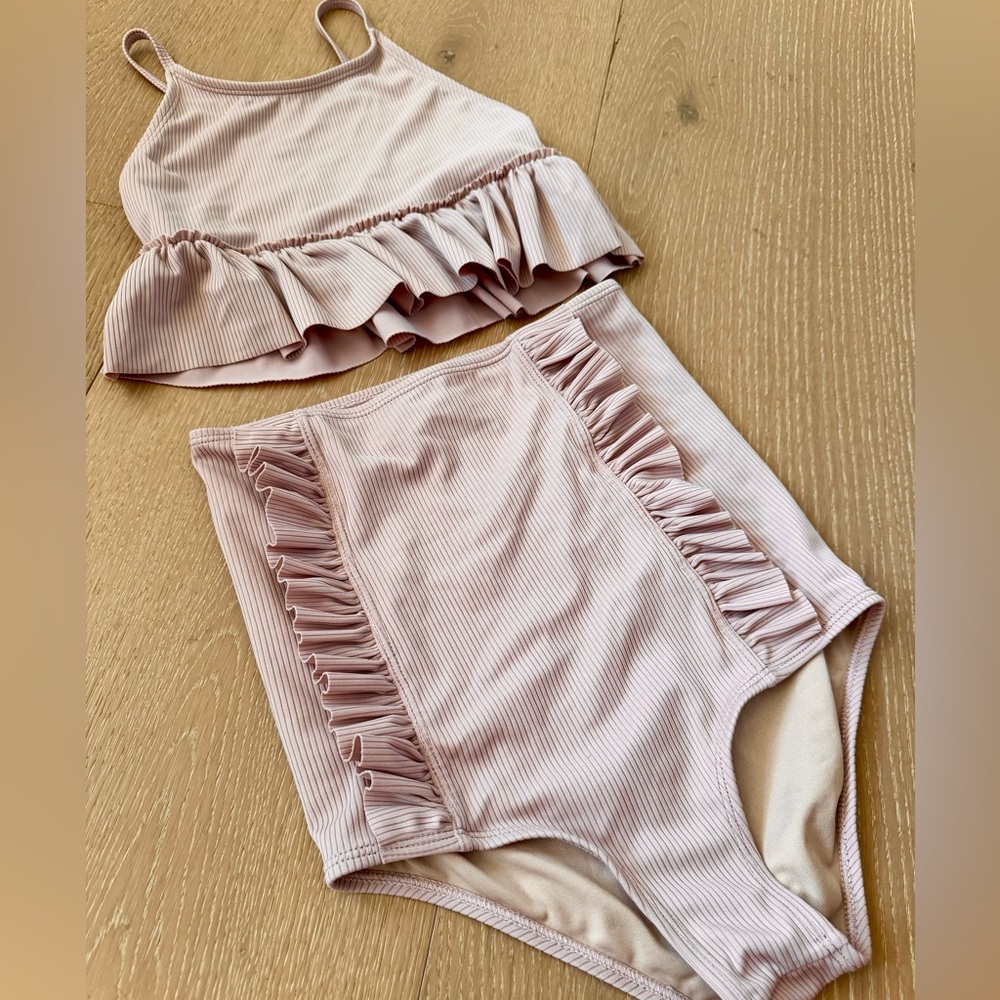 Adorable ruffle kortnie jean swim